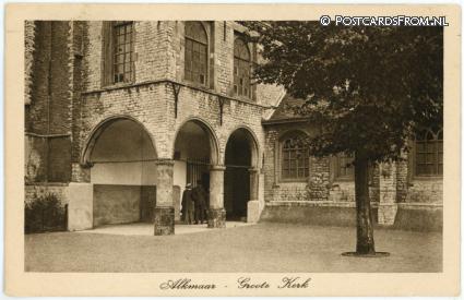 ansichtkaart: Alkmaar, Groote Kerk