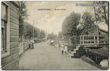 Landsmeer, Noordeinde ansichtkaart: Landsmeer, Noordeinde
