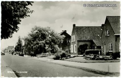 ansichtkaart: Wilnis, Herenweg