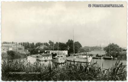 Papendrecht, Jachthaven ansichtkaart: Papendrecht, Jachthaven