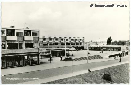 Papendrecht, Winkelcentrum ansichtkaart: Papendrecht, Winkelcentrum