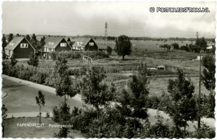 Papendrecht, Poldergezicht ansichtkaart: Papendrecht, Poldergezicht