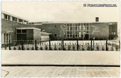 Papendrecht, Kraaihoekschool ansichtkaart: Papendrecht, Kraaihoekschool