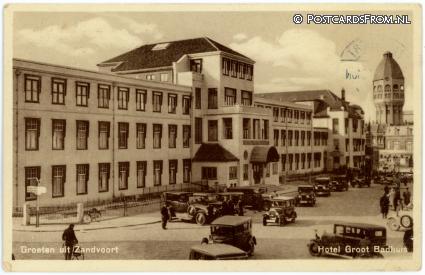ansichtkaart: Zandvoort, Hotel Groot Badhuis