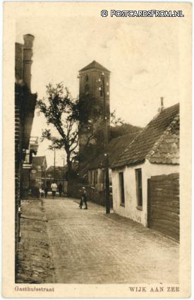 ansichtkaart: Wijk aan Zee, Gasthuisstraat