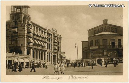 ansichtkaart: Scheveningen, Palacestraat