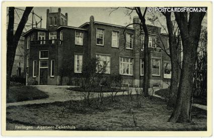 Harlingen, Algemeen Ziekenhuis ansichtkaart: Harlingen, Algemeen Ziekenhuis