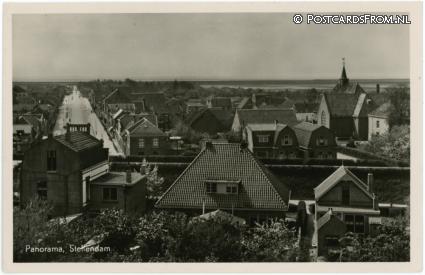Stellendam, Panorama ansichtkaart: Stellendam, Panorama
