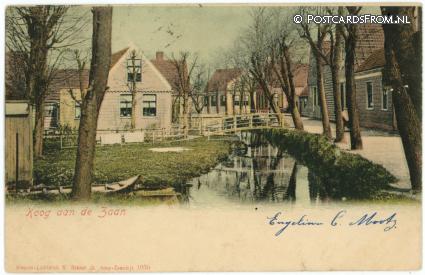 Koog aan de Zaan, -- ansichtkaart: Koog aan de Zaan, --