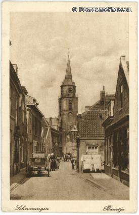 ansichtkaart: Scheveningen, Buurtje