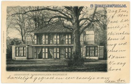 Oegstgeest, Damespaviljoen Rhijngeest ansichtkaart: Oegstgeest, Damespaviljoen Rhijngeest