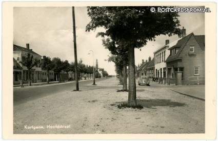 Kortgene, Hoofdstraat ansichtkaart: Kortgene, Hoofdstraat