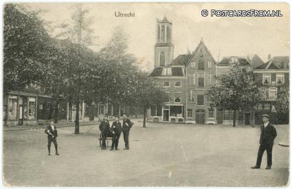 ansichtkaart: Utrecht, Neude