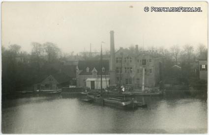 Koog aan de Zaan, ? Verkade fabriek? ansichtkaart: Koog aan de Zaan, ? Verkade fabriek?