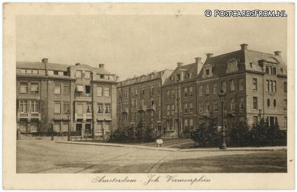 ansichtkaart: Amsterdam, Joh. Vermeerplein