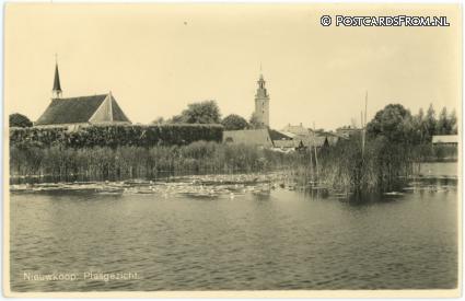 Nieuwkoop, Plasgezicht ansichtkaart: Nieuwkoop, Plasgezicht