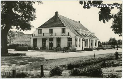 Anloo, Hotel 'De Hoeve' A. Popken ansichtkaart: Anloo, Hotel 'De Hoeve' A. Popken