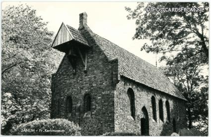 ansichtkaart: Janum, Fr. Kerkmuseum