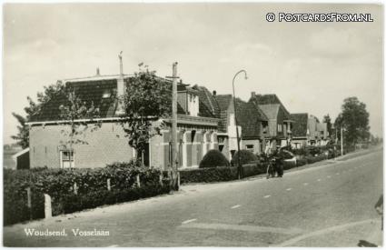 Woudsend, Vosselaan ansichtkaart: Woudsend, Vosselaan