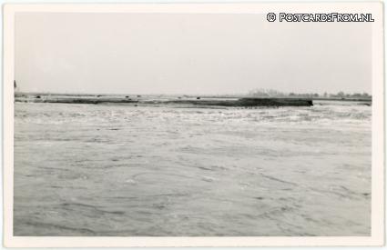 ansichtkaart: --, ? Watersnood Zeeland