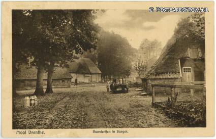 Borger, Boerderijen ansichtkaart: Borger, Boerderijen