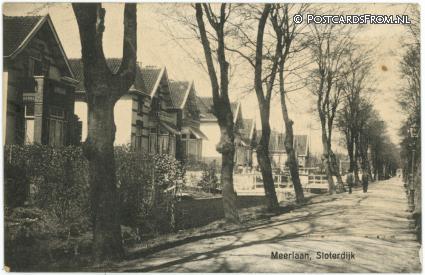 Sloterdijk, Meerlaan ansichtkaart: Sloterdijk, Meerlaan