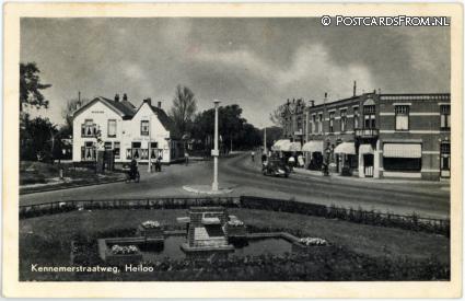 Heiloo, Kennemerstraatweg ansichtkaart: Heiloo, Kennemerstraatweg
