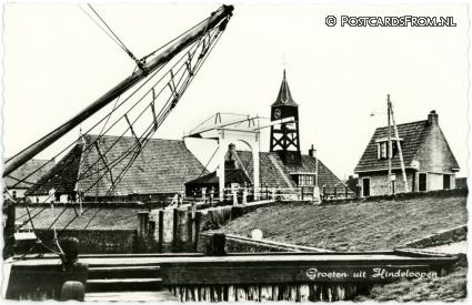 Hindeloopen, Groeten uit ansichtkaart: Hindeloopen, Groeten uit