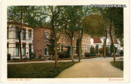 De Bilt, Kloosterpark ansichtkaart: De Bilt, Kloosterpark