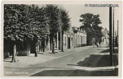 Asten, Molenstraat ansichtkaart: Asten, Molenstraat