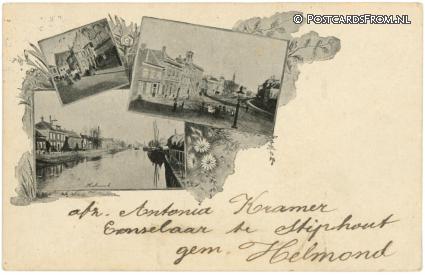ansichtkaart: Helmond, --