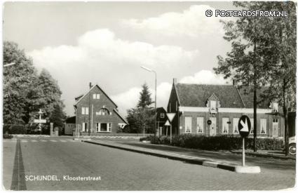 ansichtkaart: Schijndel, Kloosterstraat