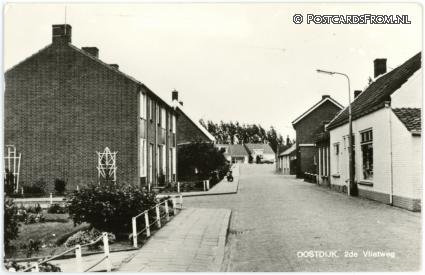 ansichtkaart: Oostdijk, 2de Vlietweg. Spar