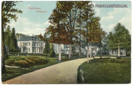 Apeldoorn, Oranjepark ansichtkaart: Apeldoorn, Oranjepark