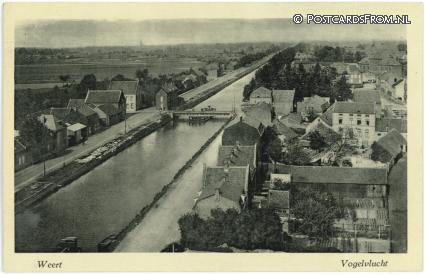 ansichtkaart: Weert, Vogelvlucht