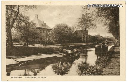 ansichtkaart: Veendam, Buitenwoelkade