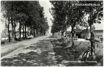 ansichtkaart: 's-Heerenhoek, Timansweg