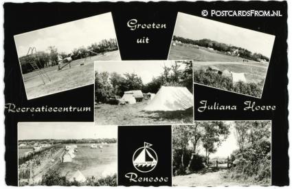 ansichtkaart: Renesse, Recreatiecentrum Juliana Hoeve
