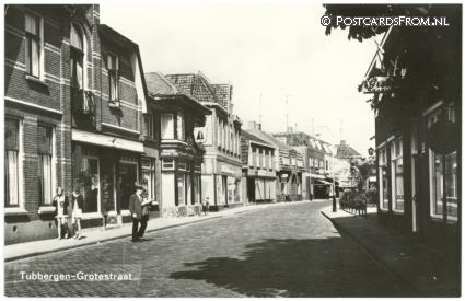 ansichtkaart: Tubbergen, Grotestraat