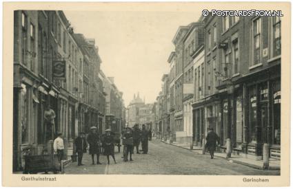 Gorinchem, Gasthuisstraat ansichtkaart: Gorinchem, Gasthuisstraat
