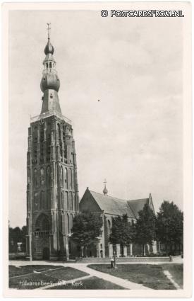 ansichtkaart: Hilvarenbeek, R.K. Kerk