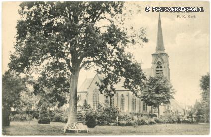 ansichtkaart: Dommelen, R.K. Kerk