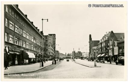 ansichtkaart: Schiedam, Broersvest