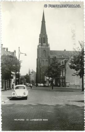 ansichtkaart: Helmond, St. Lambertus Kerk