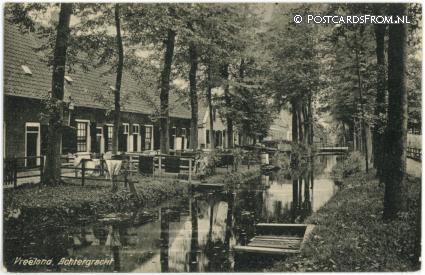 Vreeland, Achtergracht ansichtkaart: Vreeland, Achtergracht
