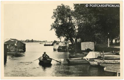ansichtkaart: Grouw, Boere Wal