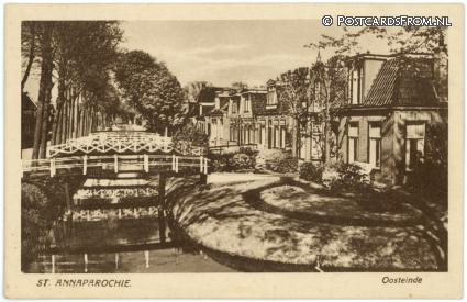 ansichtkaart: Sint Annaparochie, Oosteinde