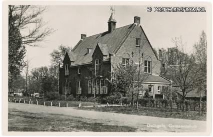 Dwingeloo, Gemeentehuis ansichtkaart: Dwingeloo, Gemeentehuis