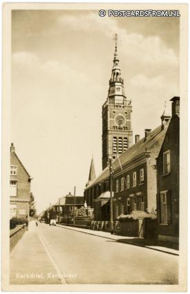 ansichtkaart: Kerkdriel, Kerkstraat