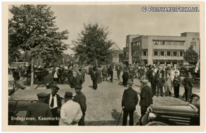 ansichtkaart: Bodegraven, Kaasmarkt
